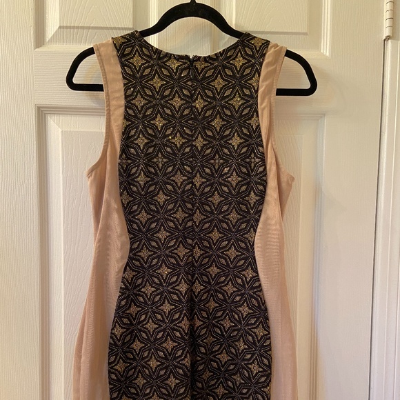 jeweled cocktail dress